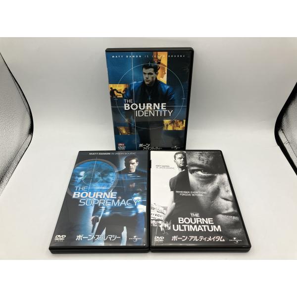 ボーン・アイデンティティー シリーズ3作品セット/DVD 中古 セル版/e2920