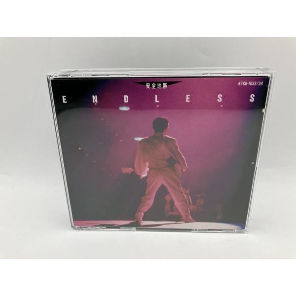 安全地帯 ライヴ ENDLESS/CD 2枚組 中古 セル版 ※歌詞カード欠品/e2940