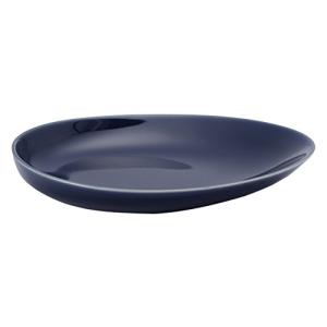 波佐見焼 CtoC JAPAN 取り皿 プレート W18×D14.5×H2.8 cm  Dark blue