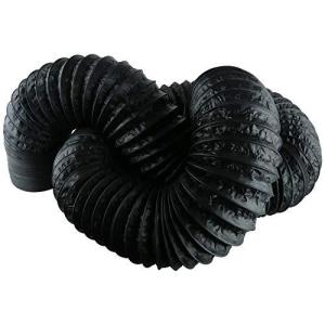 DasMarine ダクトホース フレキエアーダクト低騒音 消音ダクト 耐熱 防水 換気用 PVC排気ホース 送風機用ダクト ア