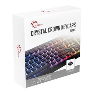 - G.SKILL クリスタルクラウンキーキャップ メカニカルキーボード用透明レイヤー付きキーキャップセット フル104