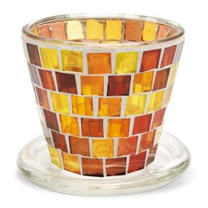 キシマ Kishima モザイク プラントポット 植木鉢 おしゃれ 3号サイズ KH-61232 レッド