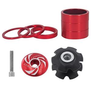 SeonFook 自転車ヘッドセットステムスペーサー アルミニウム合金製 28.6mmフォークスタンドパイプ 2mm/3mm/5mm/10mm 軽量ステム スペーサー 自転車アクセサリー