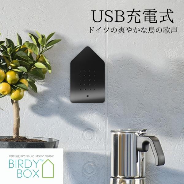 インテリア雑貨 おしゃれ 小鳥のさえずり ドイツ USB充電式 オブジェ 置物 癒し リラックス R...