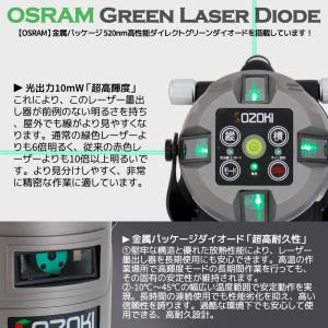 SOZOKI グリーンレーザー墨出し器 5ライ...の詳細画像3