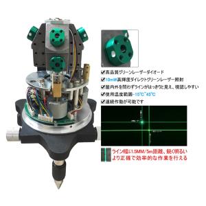 SOZOKI フルライン電子整準グリーンレーザ...の詳細画像3