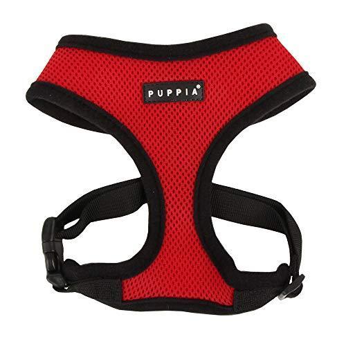 Puppiaソフトハーネスレッド Puppia Soft Harness Red   品  (S)