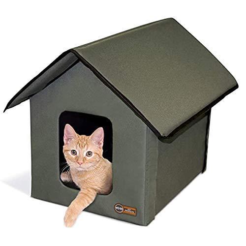 K&amp;H PET PRODUCTS Outdoor Kitty House Cat Shelter (...