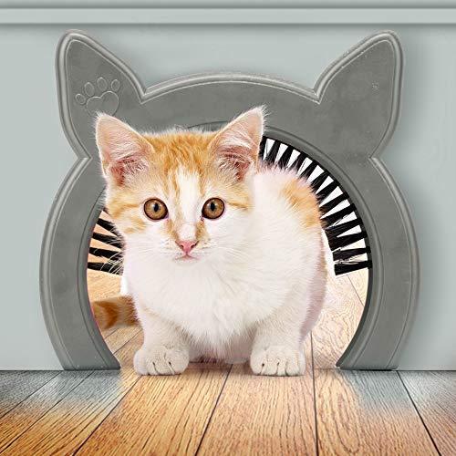 PAWSM Interior Cat Door, Pet Door for Cats, Cat Do...