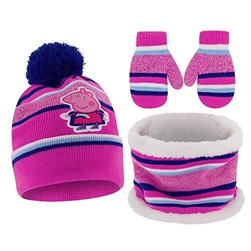 eOne girls Toddler Winter Hat, Kids Gloves Or Todd...