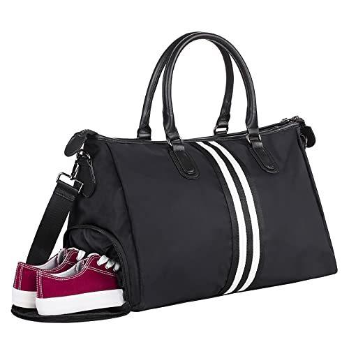 Gym Bags for Men and Women Travel with Shoes Compa...