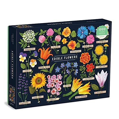 Edible Flowers Puzzle 1000 Piece 