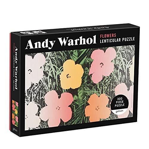 Andy Warhol Flowers Jigsaw Puzzle, 300 Pieces, 17....