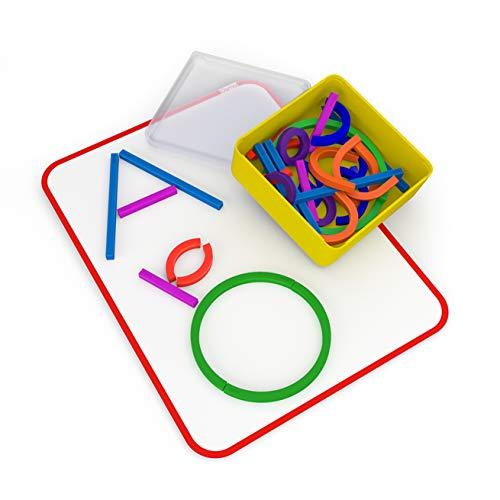 Osmo - 小さな天才スティック&amp;リング - 2 教育ゲーム - 3-5歳 - 想像力 手紙形成&amp;...