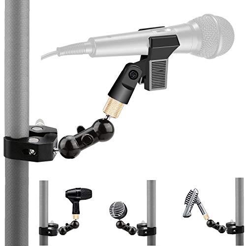 Microphone Clip, Clamp Mount for Shure sm58 sm48 s...