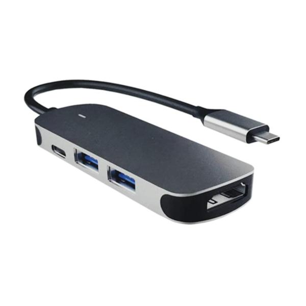 REIIE 4イン1 USBハブ ドッキングステーション 4K HDMI付き 100W PD充電 5...