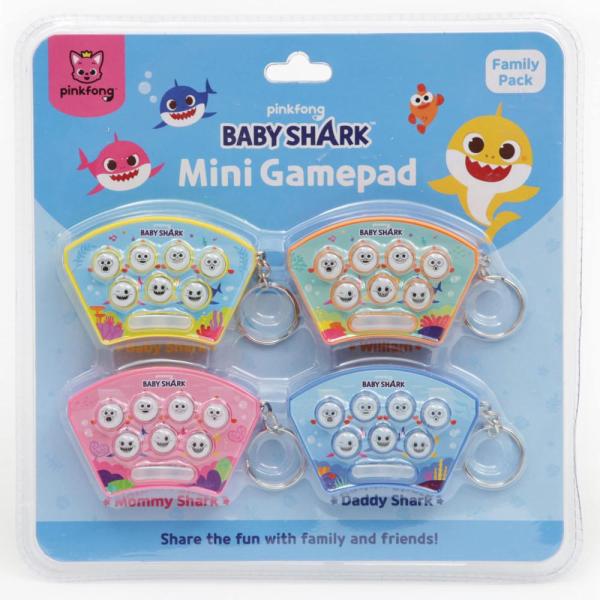 Baby Shark Mini Gamepad - Family Pack of 4 | Baby ...