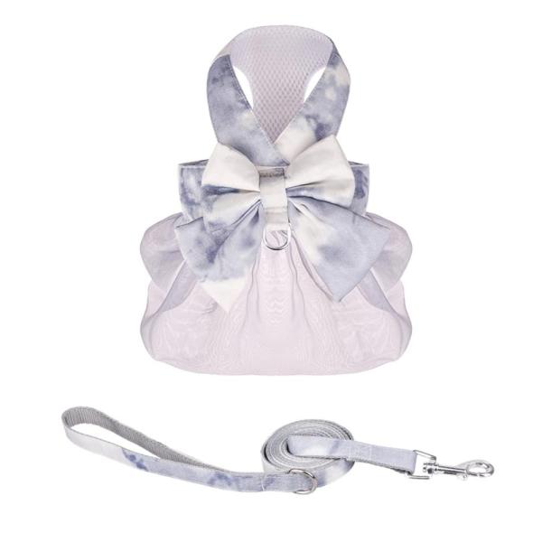 HDKUW Dog Harness Dress with Leash Set,Sweet Color...