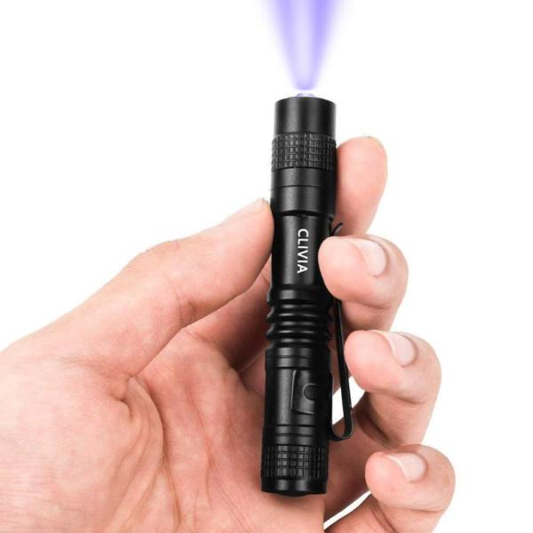 Super Small UV Mini LED 395 nM Flashlight Ultravio...