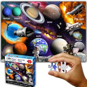 Think2Master Solar System & Space Exploration 250 Pieces Jigsaw Puzzle Fun