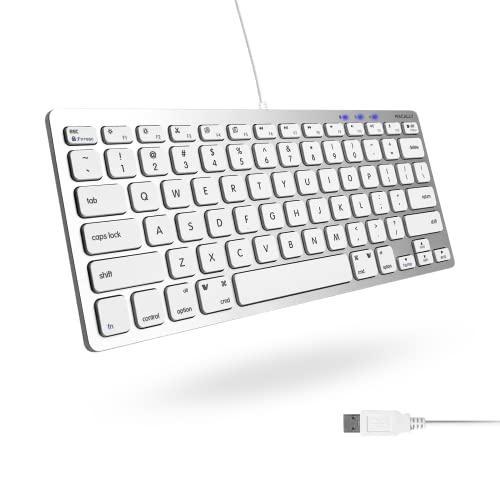 Macally SLIMKEYCA compact USB-A Keyboard for Mac U...