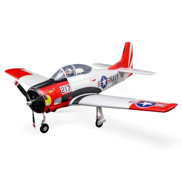 E-flite T-28 Trojan 1.2m PNP with Smart EFL18375 A...