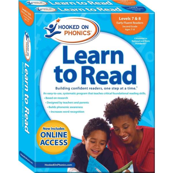 Hooked on Phonics Learn to Read - Levels 7&amp;8 Compl...