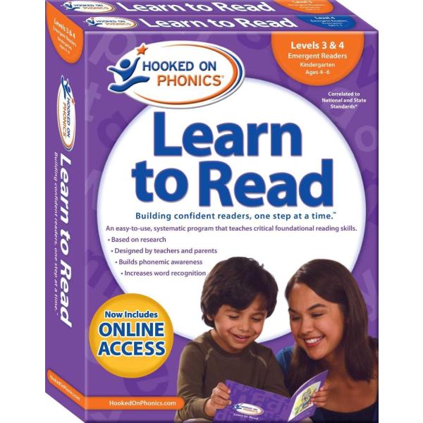 Hooked on Phonics Learn to Read - Levels 3&amp;4 Compl...