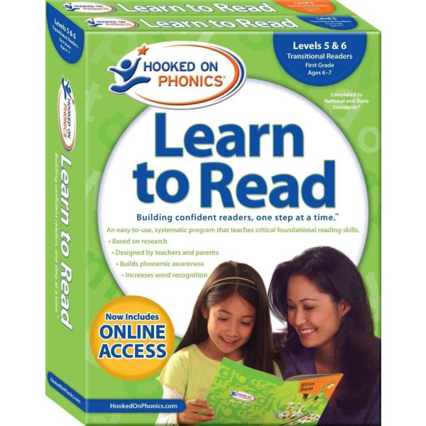 Hooked on Phonics Learn to Read - Levels 5&amp;6 Compl...