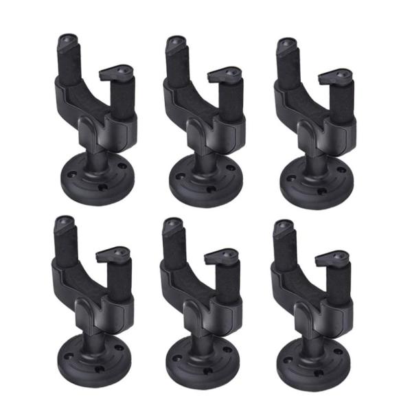 Guitar Wall Rack Guitar Wall Mount Hanger Hook, 6P...