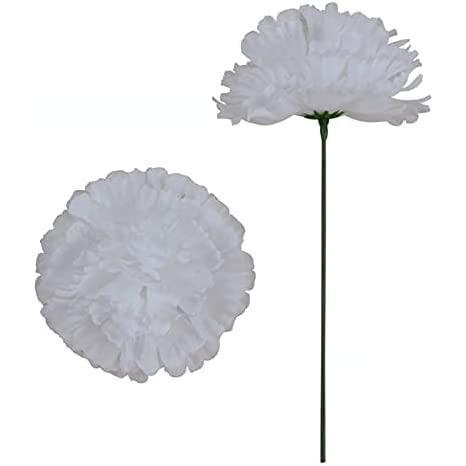 DH EYB Silk Carnation Flower, 50 Artificial Flower...