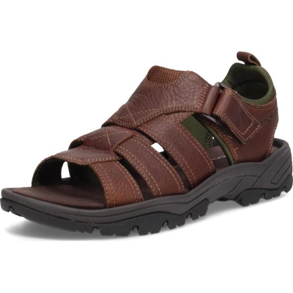 Rockport Men s ROCKLAKE Fisherman Sandal, BRN/BRN,...