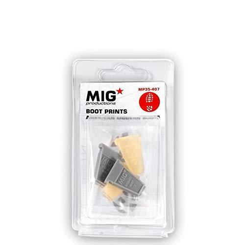 MIG 1/35スケール プロダクション ブーツプリント アメリカンモダンブーツ - プラスチックモ...