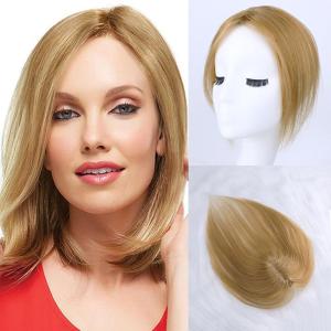 Yargel Hair French Bangs 100% Human Hair Clip in Bangs Blonde Hair Bangs fo｜pinkcarat