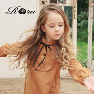 子供服 フォーマル 女の子 ワンピース長袖 かわいい おしゃれ 無地 キッズ 服 秋 冬 ワンピース Rora 通販 Yahoo ショッピング