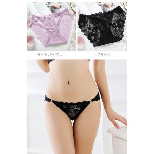 ショーツ レース 総レース リボン セクシー ...の詳細画像1