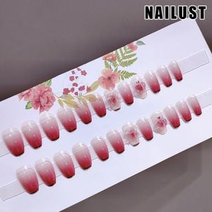 ネイル チップ かわいいデザイン ネイルシール...の詳細画像1