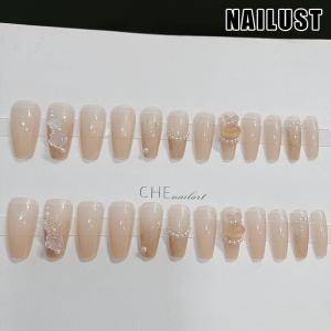 ネイル チップ かわいいデザイン ネイルシール...の詳細画像1
