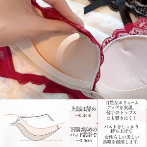 ブラショーツセット ノンワイヤー 美胸 美背 ...の詳細画像4