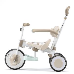 三輪車 1歳 2歳 3歳 手押し棒付き ナチュ...の詳細画像2