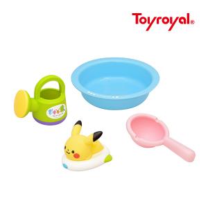 お風呂のおもちゃ 6059 モンポケ おふろセット トイローヤル おもちゃ ポケモン 水遊び 水鉄砲 みずてっぽう お風呂 おふろ ピカチュウ
