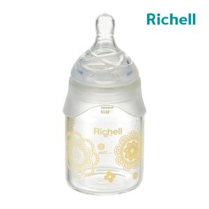 正規品 哺乳瓶 おうちミルクボトル 100mL リッチェル 赤ちゃん ベビー 新生児 授乳 baby...