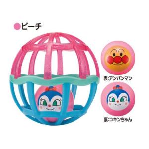 正規品 おもちゃ アンパンマン しゃかしゃかボール ピーチ アガツマ Anpanman ギフト やらかい 誕生日プレゼント 人気 出産祝 安全 安心 kids baby｜pinkybabys