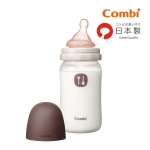 哺乳瓶 テテオ 授乳のお手本 LiCO 哺乳びん PP製 240ml Sサイズ乳首付 コンビ combi ベビー マタニティ 出産 準備 育児 ギフト 日本製 baby｜pinkybabys