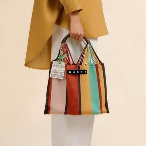 MARNI マルニ 24色 フラワーカフェ ハンモック トートバッグ ハンモックバッグ MARNI MARKET HAMMOCK BAG SHMH0009A0