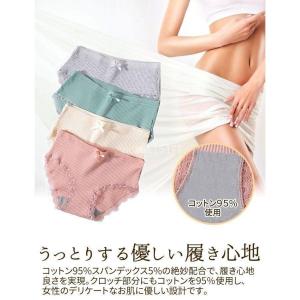 シームレス ショーツ コットン パンツ くすみ...の詳細画像2