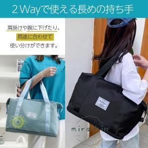 ボストンバッグ レディース メンズ 大容量 軽...の詳細画像4