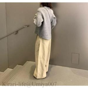 夏新作ワイドパンツ レディース スカート パン...の詳細画像5