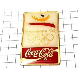 ピンバッジ・バルセロナ五輪コカコーラスポンサースペイン COCA-COLA BARCELONA-1992 SPAIN◆フランス限定ピンズ