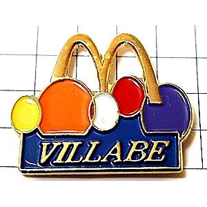 ピンバッジ・マクドナルドM水玉◆フランス限定ピン...の商品画像